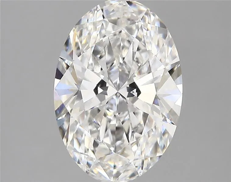 3.08ct Oval Lab Grown Diamond (Colour E, Clarity VVS2, IGI Certified)