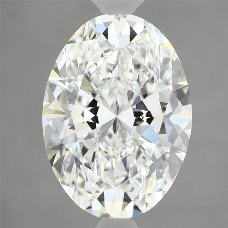 3.08ct Oval Lab Grown Diamond (Colour E, Clarity VVS2, IGI Certified)