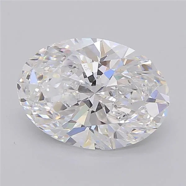 3.08ct Oval Lab Grown Diamond (Colour E, Clarity VVS2, IGI Certified)
