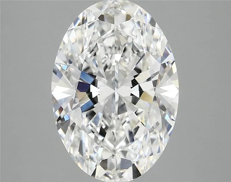 3.08ct Oval Lab Grown Diamond (Colour E, Clarity VVS2, IGI Certified)