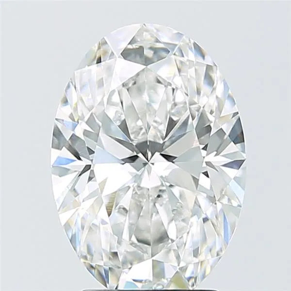 3.08ct Oval Lab Grown Diamond (Colour E, Clarity VVS2, IGI Certified)