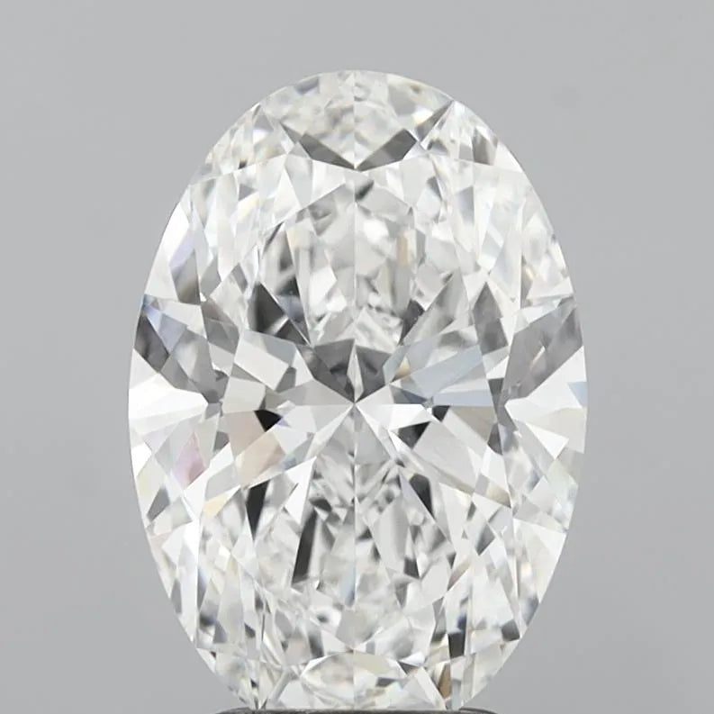 3.08ct Oval Lab Grown Diamond (Colour E, Clarity VVS2, IGI Certified)