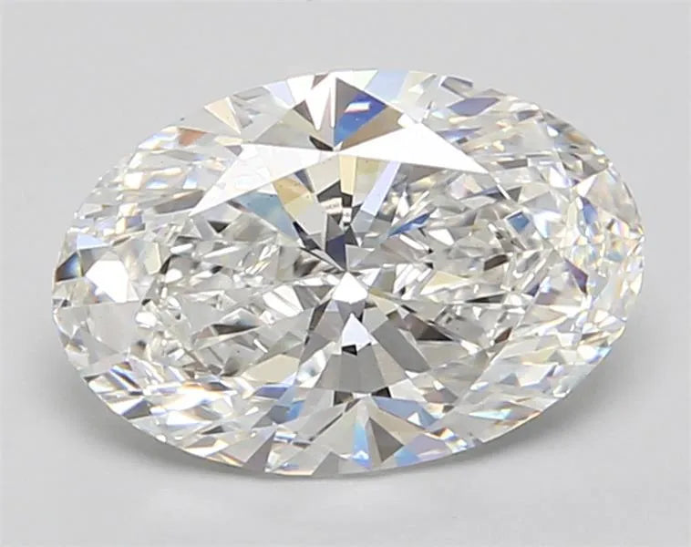 3.08ct Oval Lab Grown Diamond (Colour F, Clarity VS1, IGI Certified)