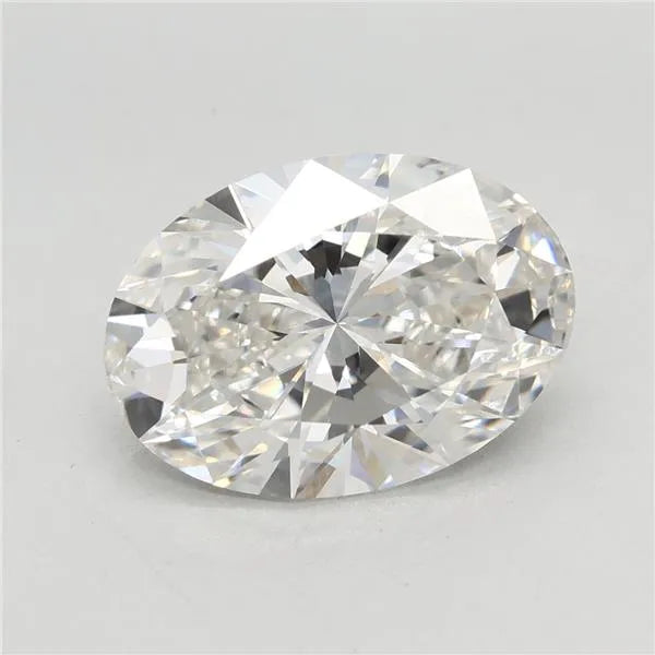 3.08ct Oval Lab Grown Diamond (Colour F, Clarity VVS1, IGI Certified)