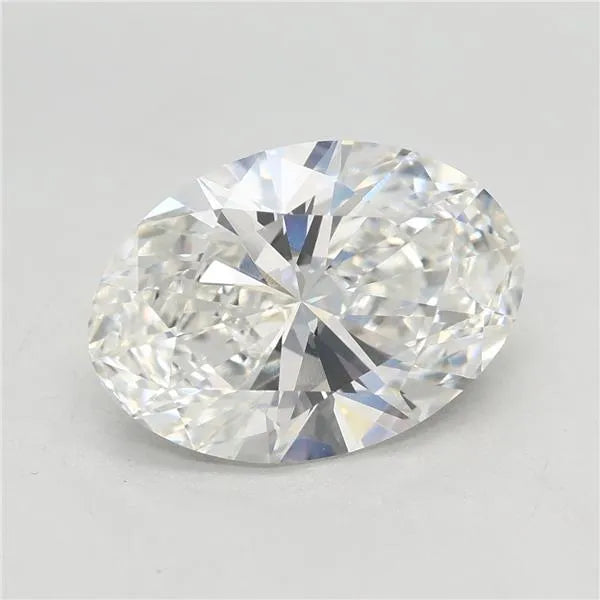 3.08ct Oval Lab Grown Diamond (Colour F, Clarity VVS1, IGI Certified)