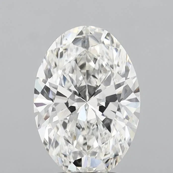 3.08ct Oval Lab Grown Diamond (Colour F, Clarity VVS1, IGI Certified)