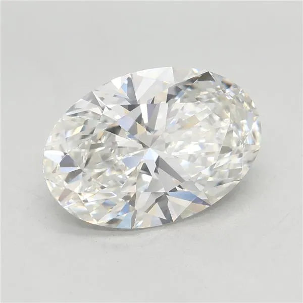 3.08ct Oval Lab Grown Diamond (Colour F, Clarity VVS1, IGI Certified)