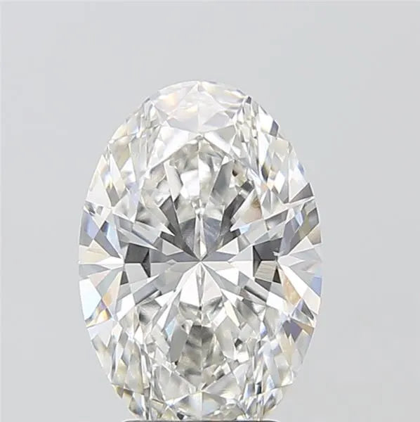 3.08ct Oval Lab Grown Diamond (Colour F, Clarity VVS1, IGI Certified)