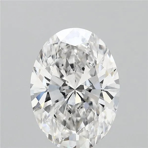 3.08ct Oval Lab Grown Diamond (Colour F, Clarity VVS2, IGI Certified)