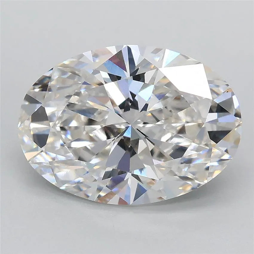3.08ct Oval Lab Grown Diamond (Colour F, Clarity VVS2, IGI Certified)