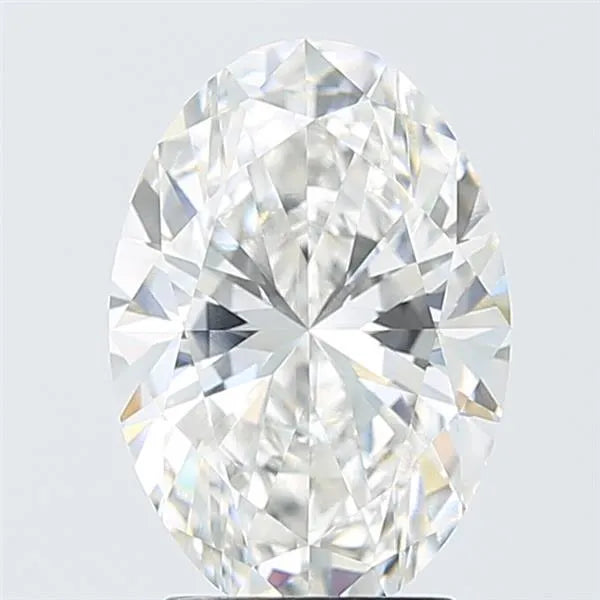 3.08ct Oval Lab Grown Diamond (Colour F, Clarity VVS2, IGI Certified)