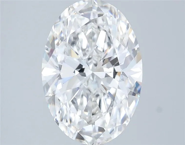 3.08ct Oval Lab Grown Diamond (Colour F, Clarity VVS2, IGI Certified)