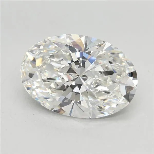 3.08ct Oval Lab Grown Diamond (Colour F, Clarity VVS2, IGI Certified)