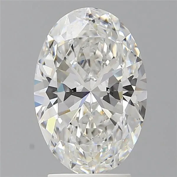 3.08ct Oval Lab Grown Diamond (Colour F, Clarity VVS2, IGI Certified)