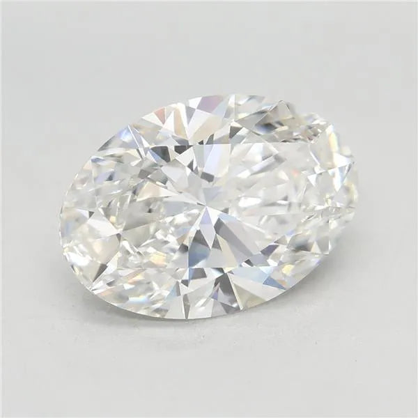 3.08ct Oval Lab Grown Diamond (Colour F, Clarity VVS2, IGI Certified)