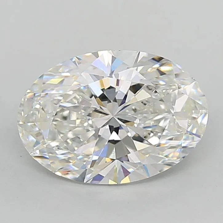 3.08ct Oval Lab Grown Diamond (Colour F, Clarity VVS2, IGI Certified)