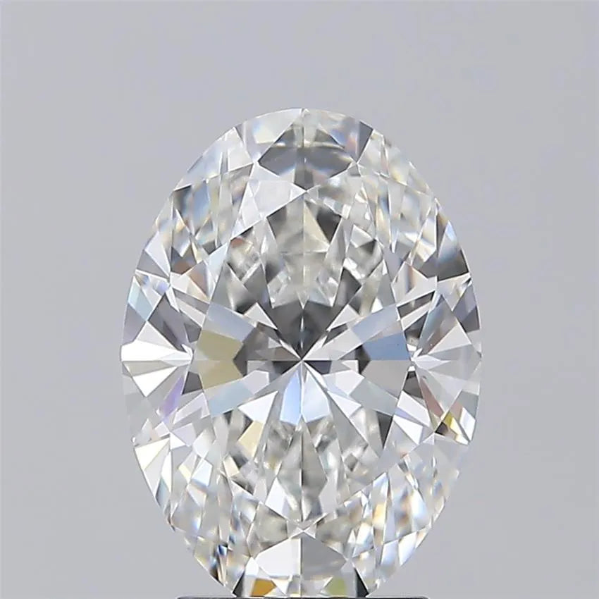 3.08ct Oval Lab Grown Diamond (Colour F, Clarity VVS2, IGI Certified)