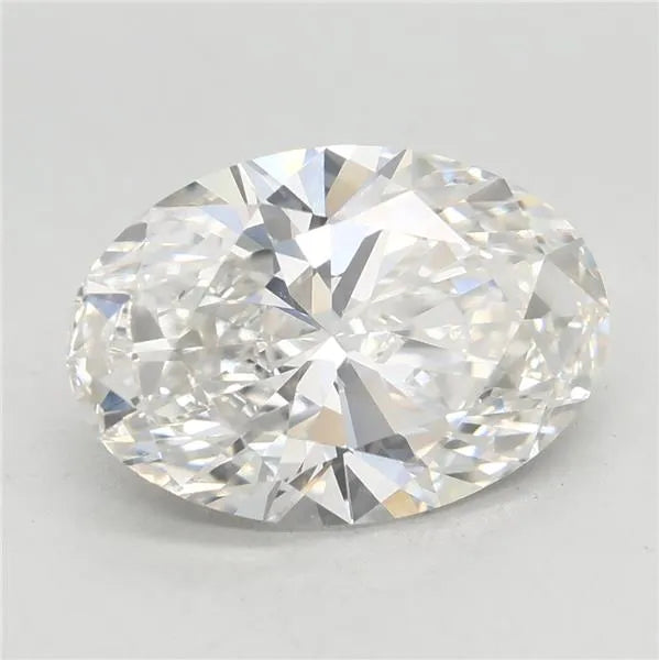 3.08ct Oval Lab Grown Diamond (Colour F, Clarity VVS2, IGI Certified)