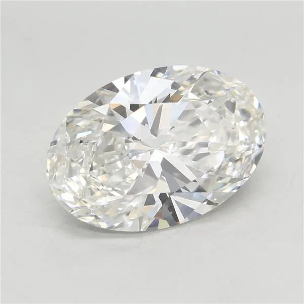 3.08ct Oval Lab Grown Diamond (Colour F, Clarity VVS2, IGI Certified)