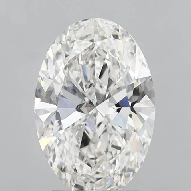 3.08ct Oval Lab Grown Diamond (Colour F, Clarity VVS2, IGI Certified)