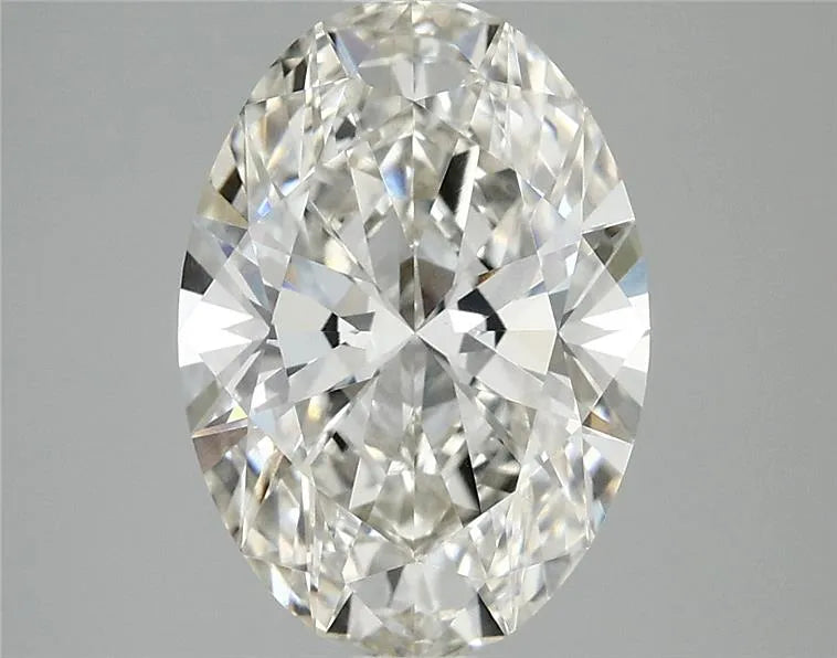 3.08ct Oval Lab Grown Diamond (Colour H, Clarity VVS2, IGI Certified)