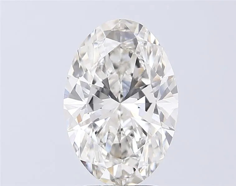 3.08ct Oval Lab Grown Diamond (Colour H, Clarity VVS2, IGI Certified)