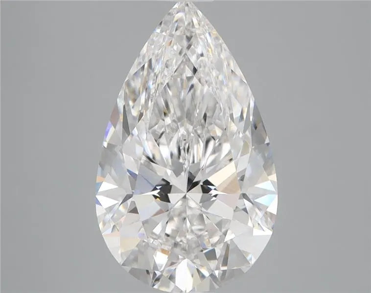 3.08ct Pear Lab Grown Diamond (Colour D, Clarity VVS2, IGI Certified)