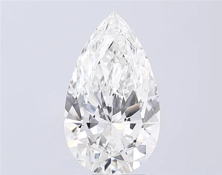 3.08ct Pear Lab Grown Diamond (Colour F, Clarity VVS2, IGI Certified)