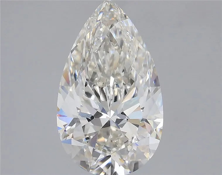 3.08ct Pear Lab Grown Diamond (Colour G, Clarity VVS2, IGI Certified)