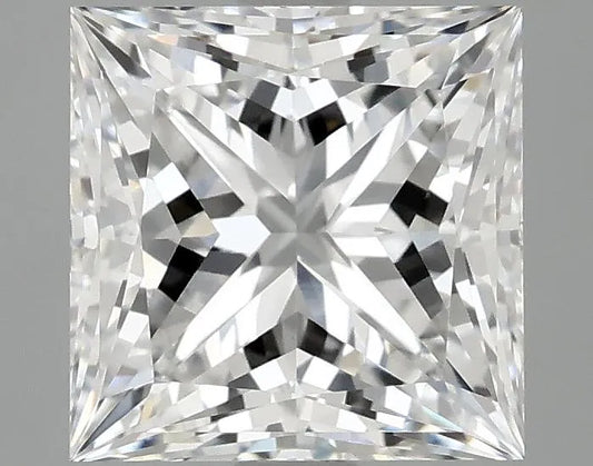 3.08ct Princess Lab Grown Diamond (Colour D, Clarity VVS2, IGI Certified)