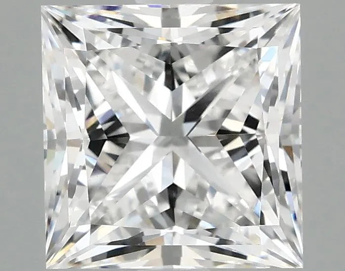 3.08ct Princess Lab Grown Diamond (Colour E, Clarity VVS2, IGI Certified)