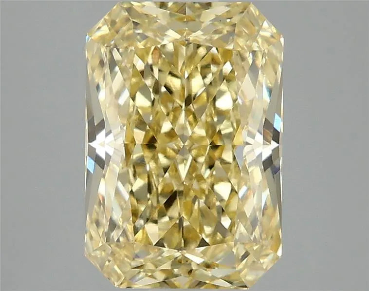 3.08ct Radiant Lab Grown Diamond (Colour Fancy Intense Yellow, Clarity VS1, IGI Certified)