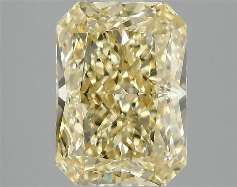 3.08ct Radiant Lab Grown Diamond (Colour Fancy Intense Yellow, Clarity VVS2, IGI Certified)