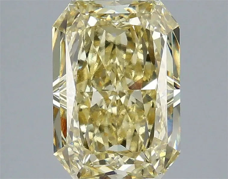 3.08ct Radiant Lab Grown Diamond (Colour Fancy Yellow, Clarity VVS2, IGI Certified)