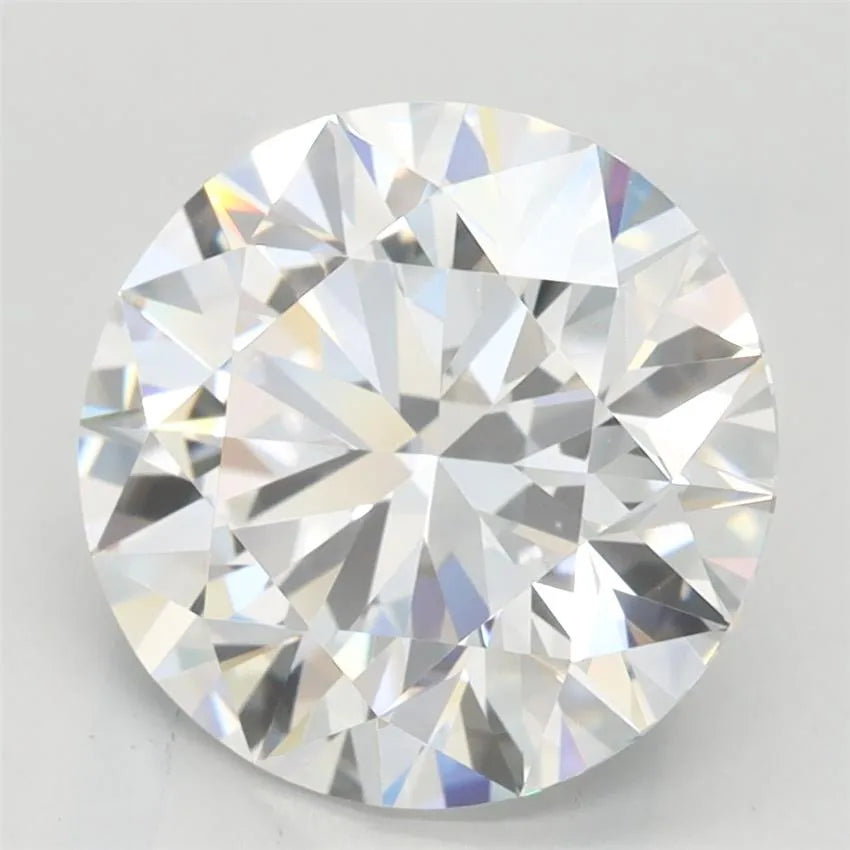 3.08ct Round Lab Grown Diamond (Colour D, Clarity FL, Cut EX, GIA Certified)