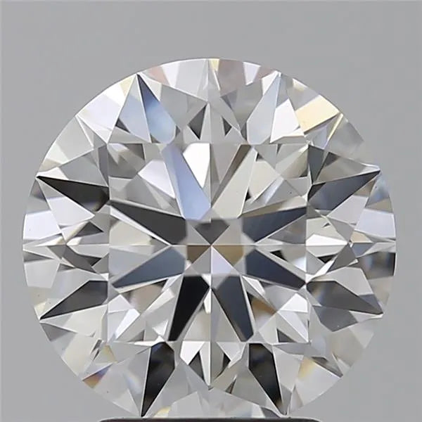 3.08ct Round Lab Grown Diamond (Colour F, Clarity VS1, Cut ID, IGI Certified)