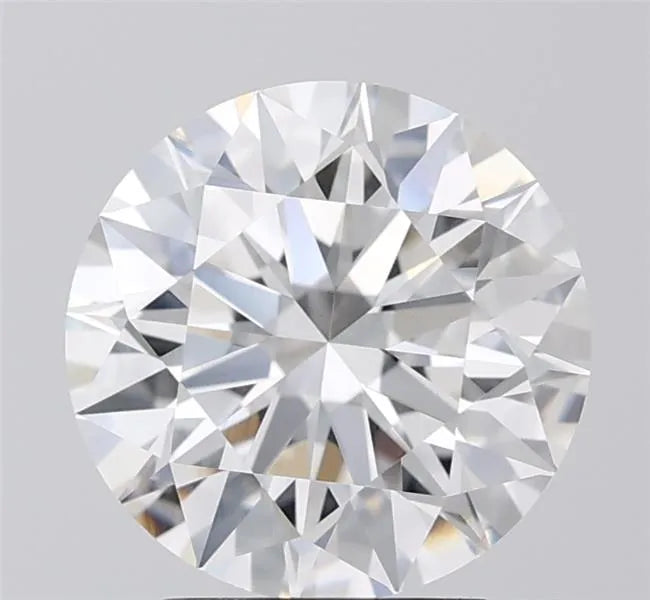3.08ct Round Lab Grown Diamond (Colour F, Clarity VVS2, Cut ID, IGI Certified)