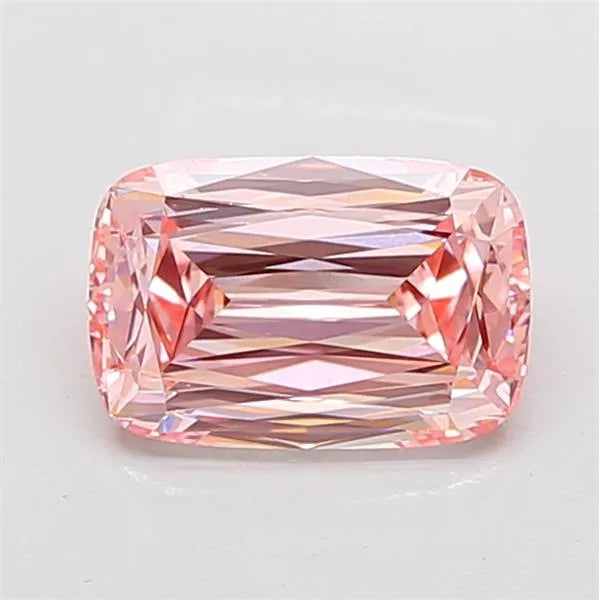 3.09ct Cushion modified Lab Grown Diamond (Colour Fancy Intense Pink, Clarity VVS2, IGI Certified)