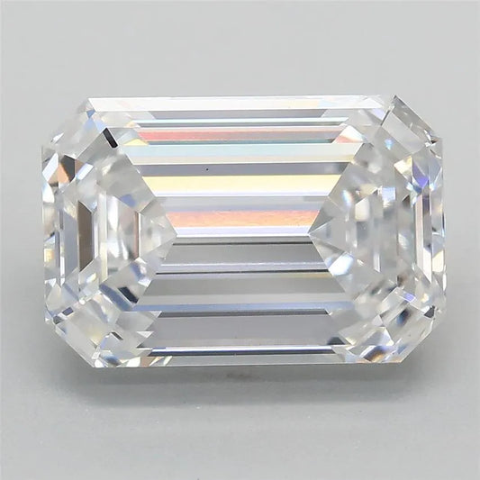 3.09ct Emerald Lab Grown Diamond (Colour D, Clarity VS1, IGI Certified)