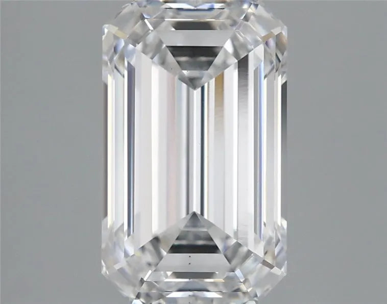 3.09ct Emerald Lab Grown Diamond (Colour D, Clarity VS2, WISE Certified)