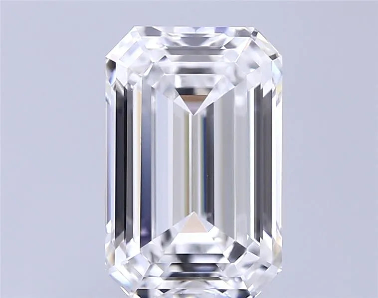 3.09ct Emerald Lab Grown Diamond (Colour D, Clarity VVS1, IGI Certified)