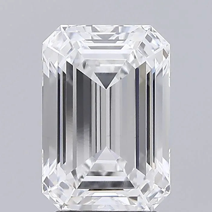 3.09ct Emerald Lab Grown Diamond (Colour D, Clarity VVS2, IGI Certified)
