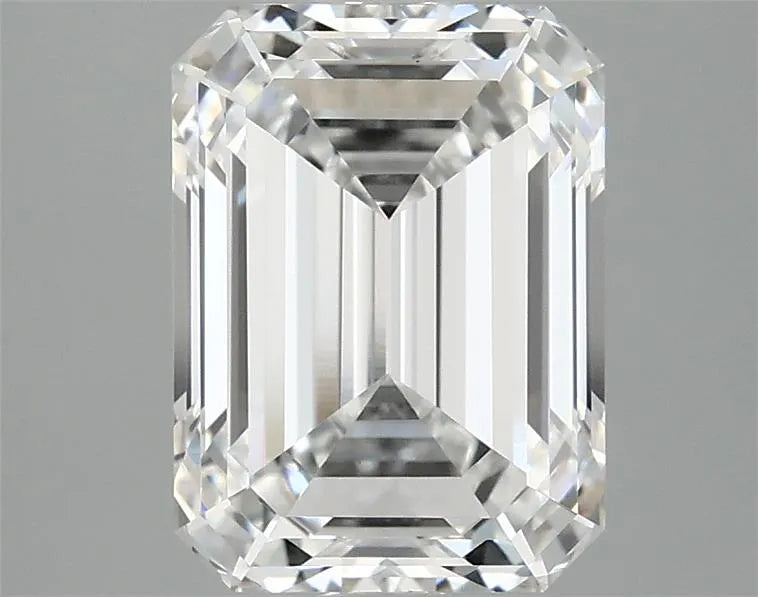 3.09ct Emerald Lab Grown Diamond (Colour D, Clarity VVS2, IGI Certified)