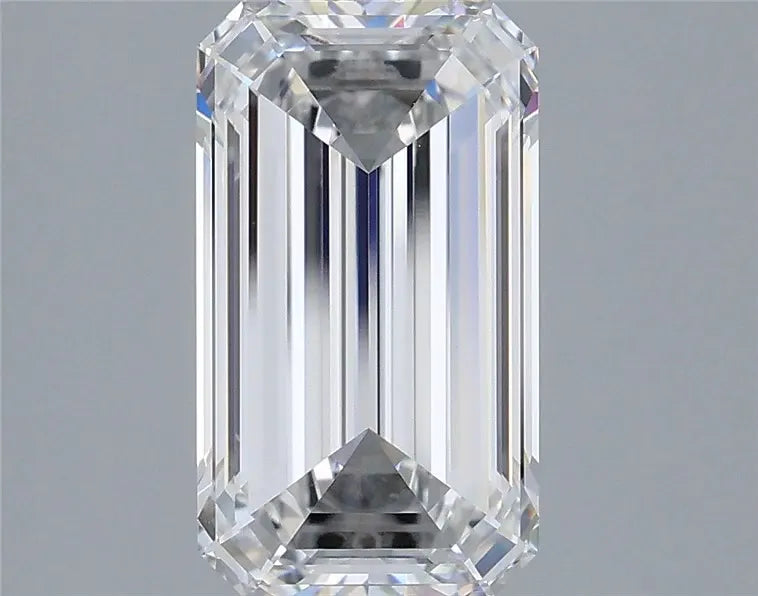 3.09ct Emerald Lab Grown Diamond (Colour E, Clarity FL, IGI Certified)