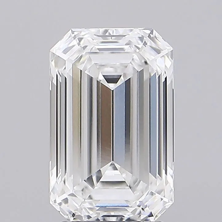 3.09ct Emerald Lab Grown Diamond (Colour E, Clarity VVS1, IGI Certified)