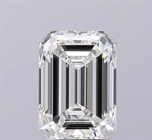 3.09ct Emerald Lab Grown Diamond (Colour F, Clarity VVS2, IGI Certified)