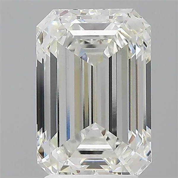 3.09ct Emerald Lab Grown Diamond (Colour F, Clarity VVS2, IGI Certified)