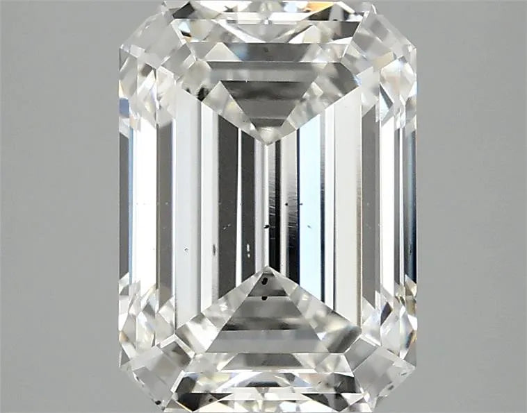 3.09ct Emerald Lab Grown Diamond (Colour G, Clarity SI1, IGI Certified)