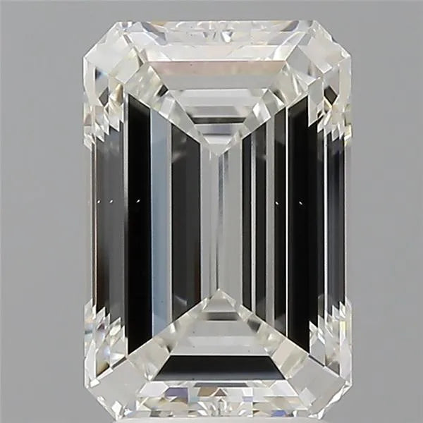 3.09ct Emerald Lab Grown Diamond (Colour G, Clarity VS1, IGI Certified)