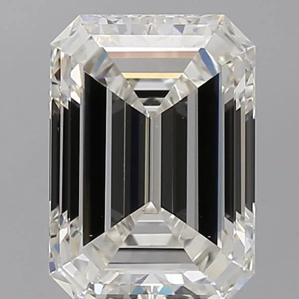 3.09ct Emerald Lab Grown Diamond (Colour G, Clarity VS1, IGI Certified)